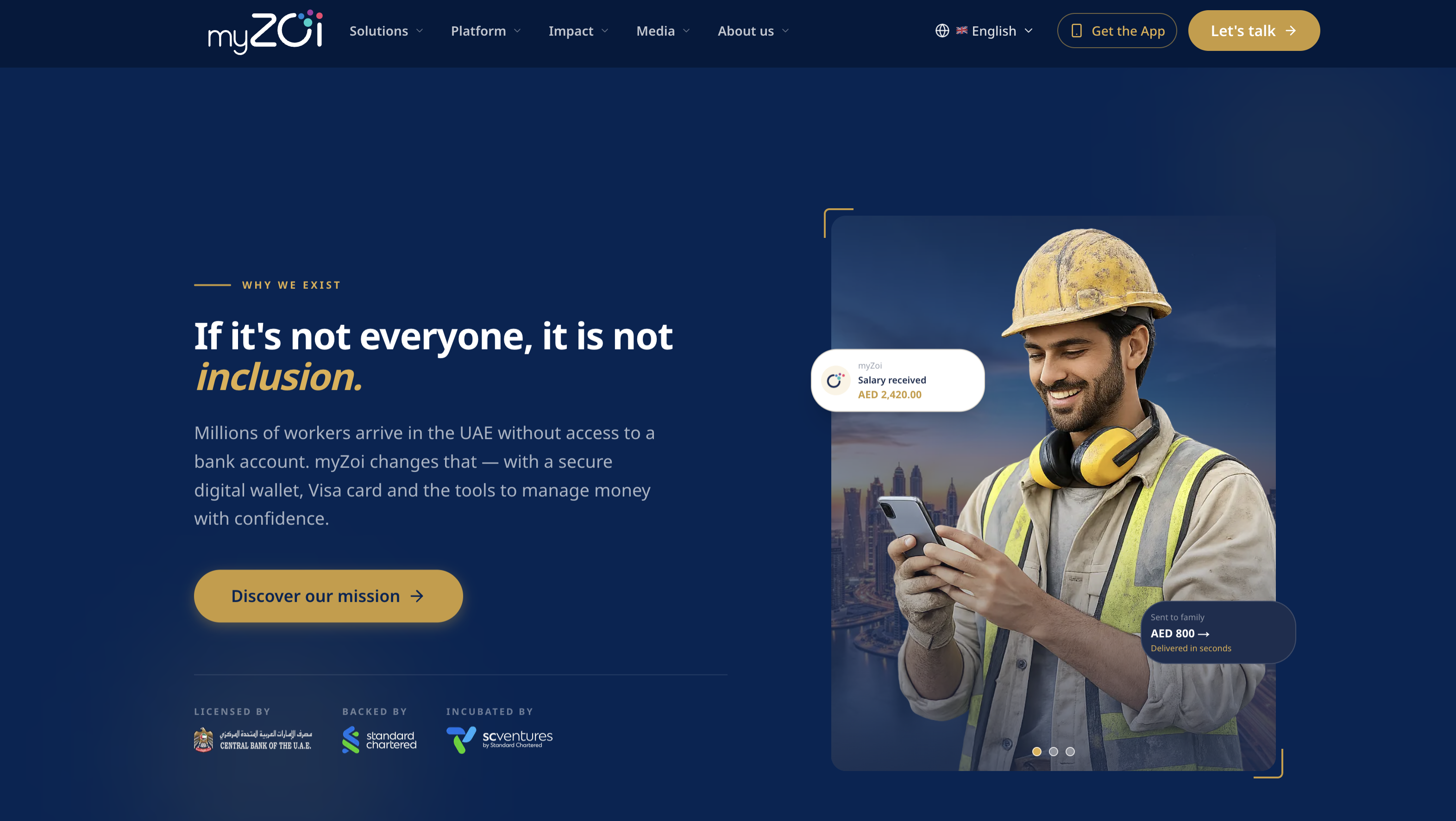 myZoi - Financial Inclusion Fintech